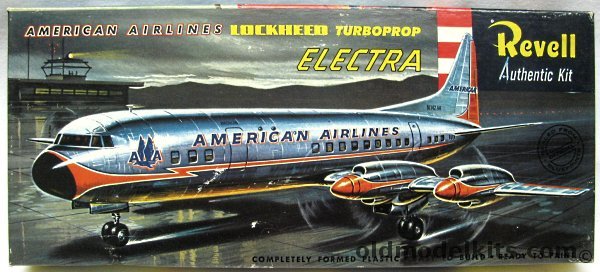 Revell 1/115 Lockheed Electra American Airlines - 'S' Kit, H255-129 plastic model kit